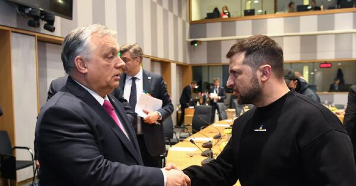 Orbán Viktor sajátos módon értelmezte Volodimir Zelenszkij szavait
