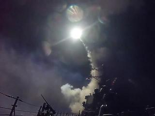 Bosszút állt Washington - szír célpontokat lőttek az éjszaka