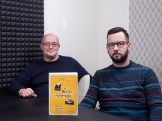 Haraszti Miklós és Danyi Gábor a Klasszis podcast felvételén