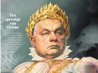 Orbán Viktor Cézárként ábrázolva