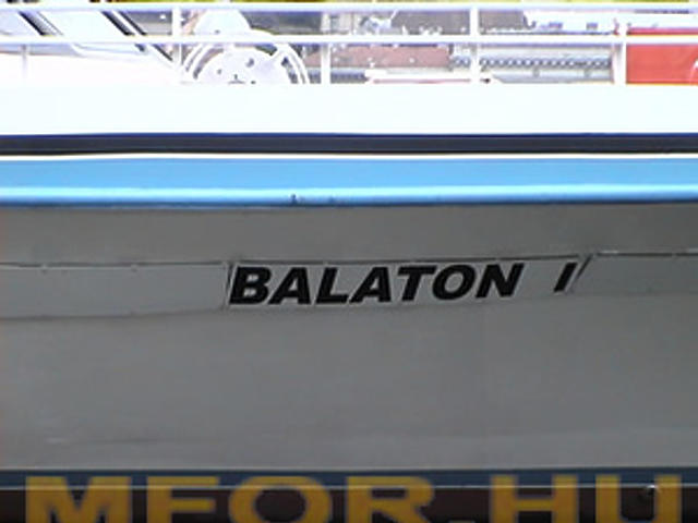 Balaton I, 2004-ben a Dunán