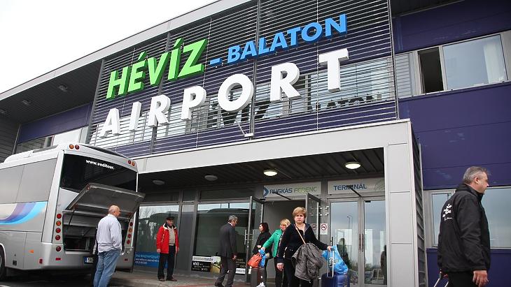 Hévíz-Balaton Airport repülőtér (Fotó: MTI / Varga György)