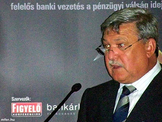 Csányi Sándor, az OTP Bank elnök-vezérigazgatója