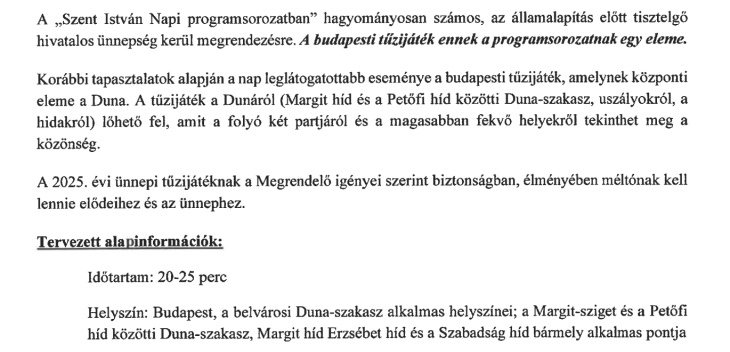 A szerződés egy része
