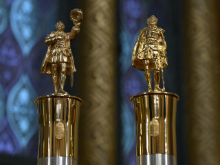 A Kossuth-díj és a Széchényi-díj egymás mellett az Országházban