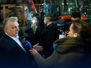 Orbán Viktor Brüsszelben. Fotó: Orbán Viktor/Facebook