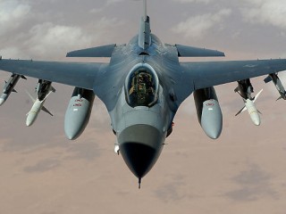 Egy F-16-os. Fotó: Wikipédia