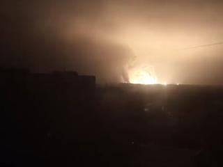 Hatalmas robbantás volt egy Harkiv melletti légitámaszponton (videó)