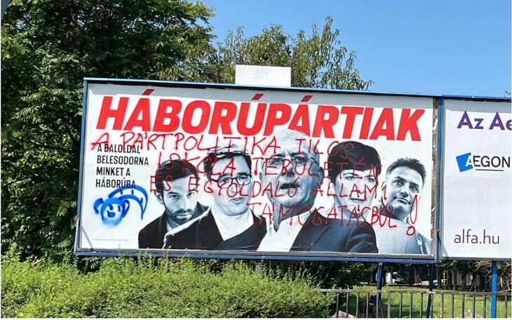 A plakát fontos része a kampánynak
