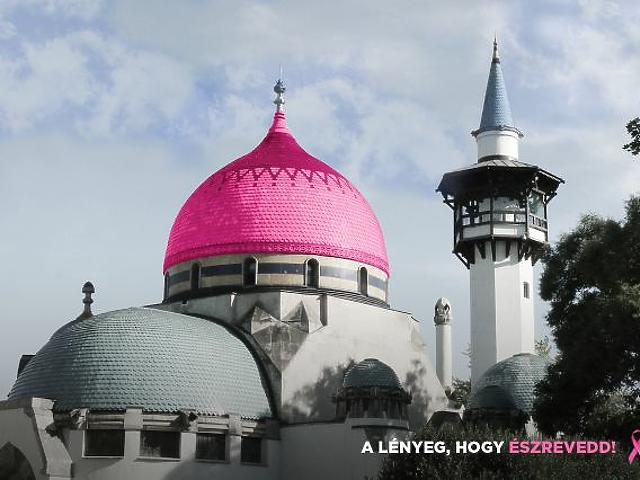 Rózsaszín kupolák lepik el Budapestet