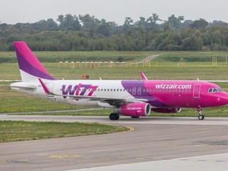 A Wizz Air egyik gépe. Fotó: depositphotos