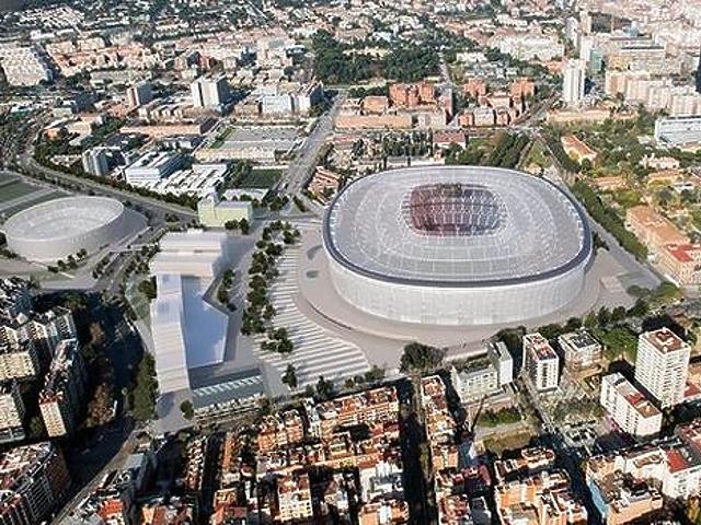 Így újul meg a Barcelona stadionja