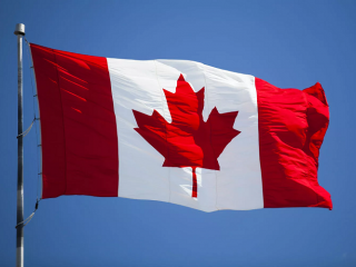A kanadai zászló. Paul Giamou / Aurora / Getty Images