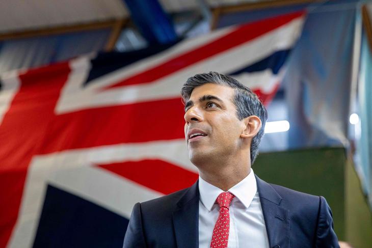 Ukrajna NATO-csatlakozását helyezte kilátásba a brit kormányfő. Fotó: Facebook/Rishi Sunak 
