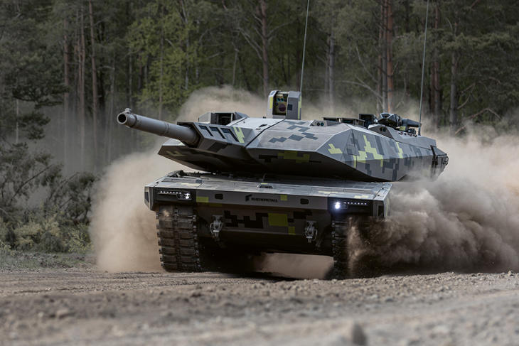 Ilyen lesz az új Panther  KF51 harckocsi - a német megrendelések nem tartanák el a céget. Fotó: Rheinmetall