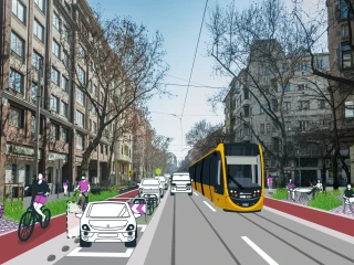 A Mester utca látványterve