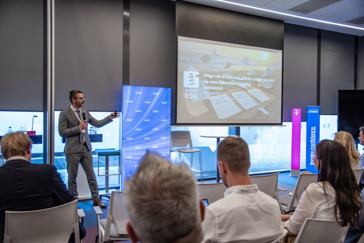 Molnár Csaba Gábor előadása a Klasszis Média által szervezett ESG konferencián