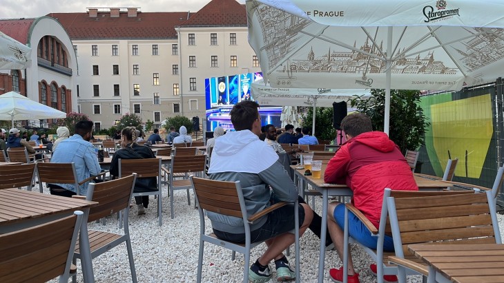 A Városháza pop-up parkba nem csak a mérkőzések miatt érdemes ellátogatni