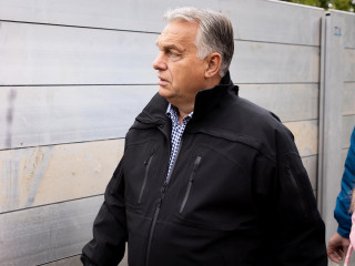Orbán Viktor 2024 szeptemberében, árvízhelyzetben