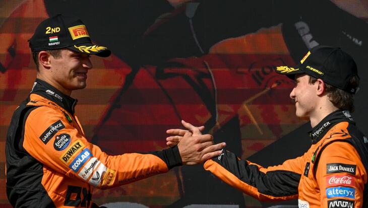 Lando Norris és Oscar Piastri kettős McLaren győzelmet aratott a Hungaroringen 