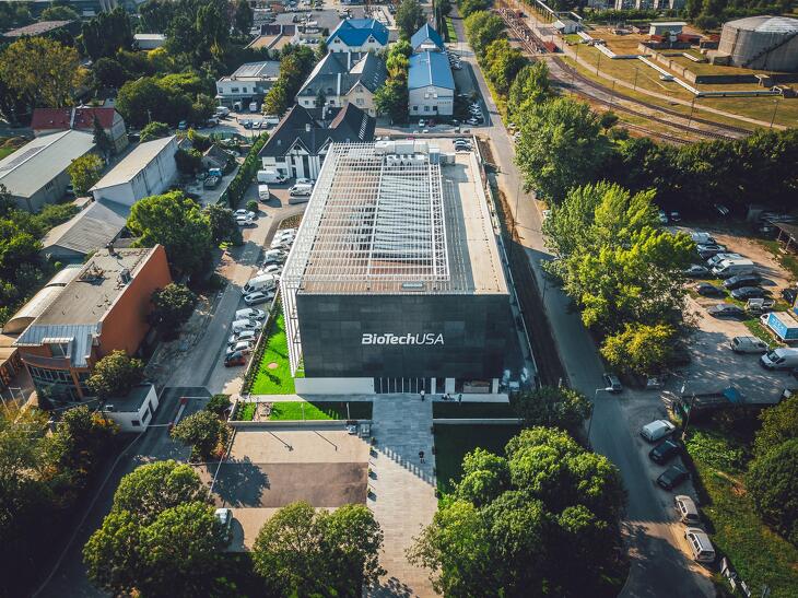 A BioTechUSA-cégcsoport irodaháza
