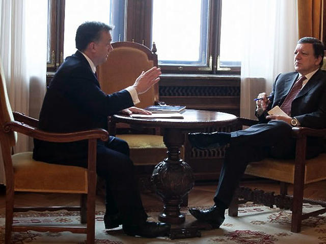 Orbán Viktor és José Manuel Baroso