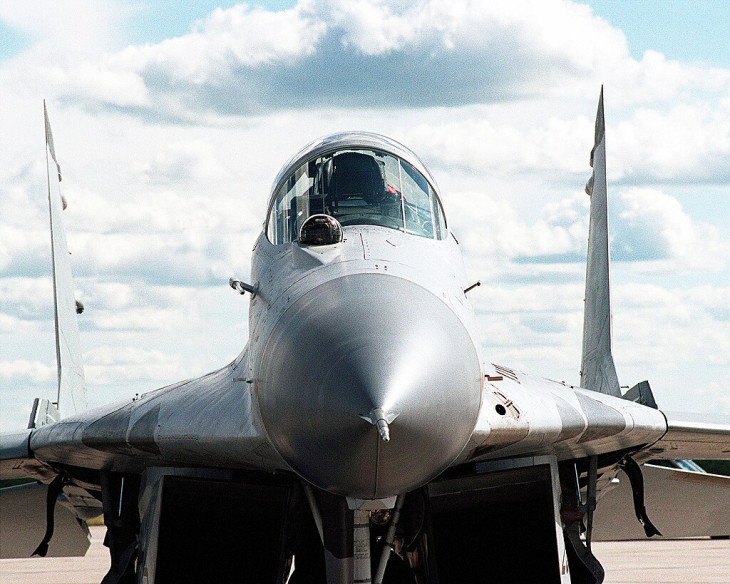 A MiG 29 orra értékes berendezéseket tartalmaz