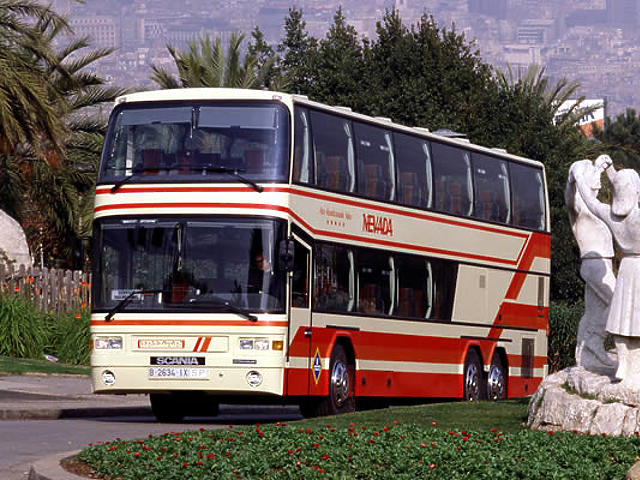 Scania emeletes busz, 1980
