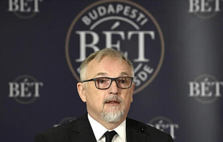 Hernádi Zsolt, a Mol elnök-vezérigazgatója egy korábbi rendezvényen. Fotó: MTI/Kovács Tamás