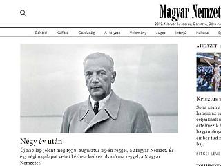 Múzeummá vált a Magyar Idők honlapja