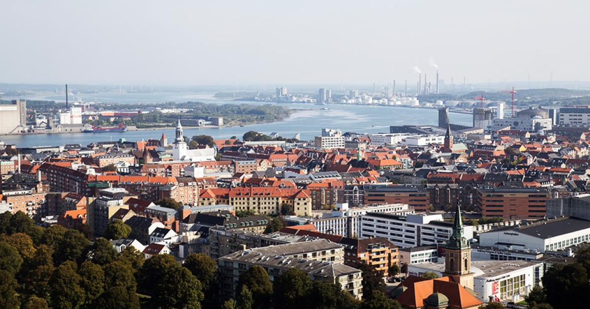 Aalborg felett az ég itt még tiszta