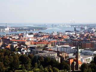 Aalborg felett az ég itt még tiszta