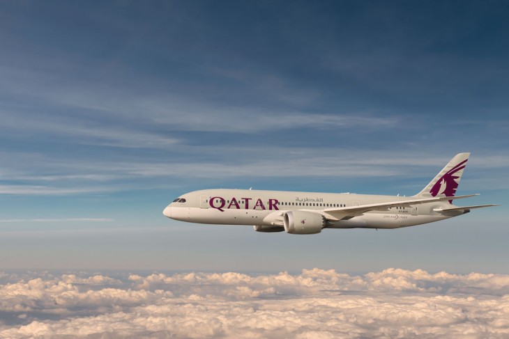 A Qatar Airways egy Boeing-787-es gépe