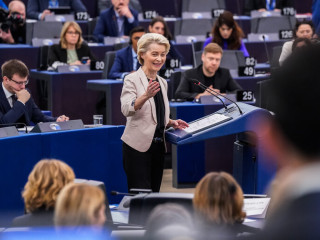 Ursula von der Leyen az EP-ben 