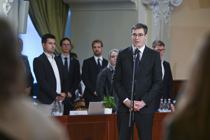 Karácsony Gergely esküt tesz 2024. október 4-én