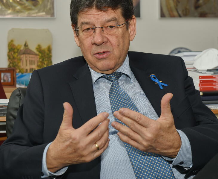 Budaörs polgármestere, Wittinghof Tamás az adó kivetése ellen érvel