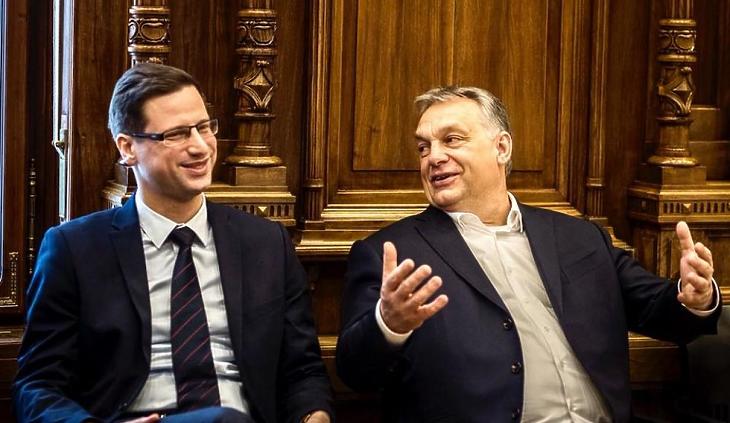 Gulyás Gergely és Orbán Viktor egy korábbi alkalommal