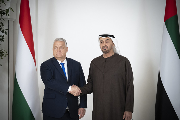 Vajon miről beszélgettek? Ki bontotta fel a már megkötött egyezséget? Orbán Viktort fogadja Mohammed bin Zájed Ál Nahján sejk, az Egyesült Arab Emírségek elnöke, Abu-Dzabi uralkodója Abu-Dzabiban 2025. január 29-én