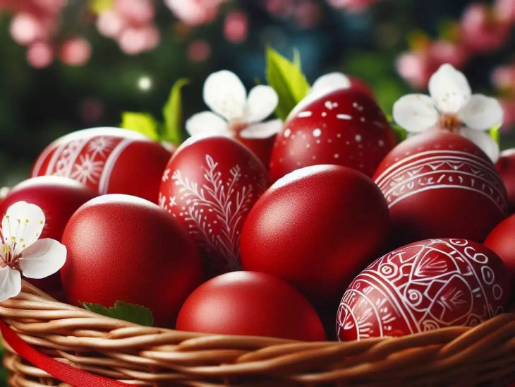 A festett tojások maradjanak díszek