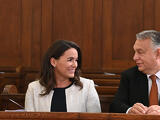 Hirtelen megszólalt Novák Katalin