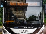 A MÁV csoport a negyedik zöld busz érkezését köszönti idén
