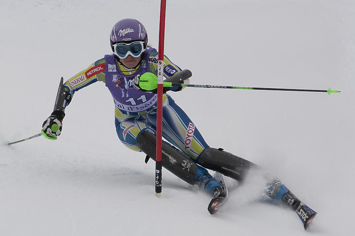 Tina Maze több olimpiát és vb-t is nyert alpesi sízésben. Fotó: depositphotos