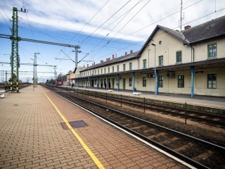Veszprémi vasútállomás. Fotó: MÁV