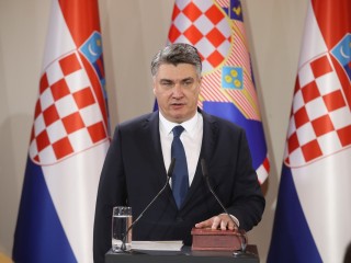 Zoran Milanovic 2020-as beiktatásán. Fotó: Wikimedia Commons/Damir Sencar/HINA/POOL/PIXSELL